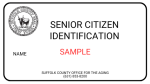 Senior Citizen Identification