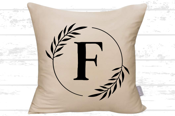 Monogram Throw Pillow